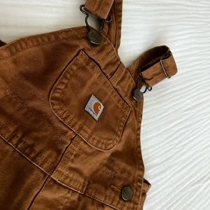 Carhartt Brown Overalls 12mo